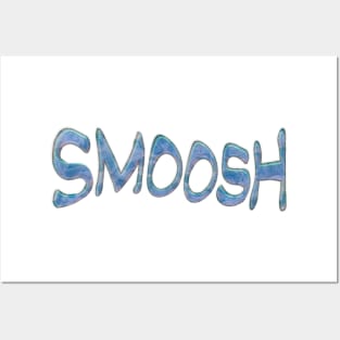 Smoosh Kiss Love Posters and Art